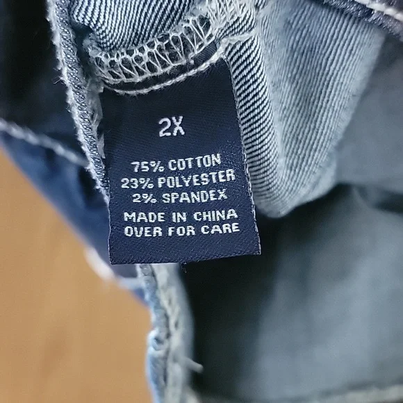 Amethyst jean vest 2x - Picture 3 of 3